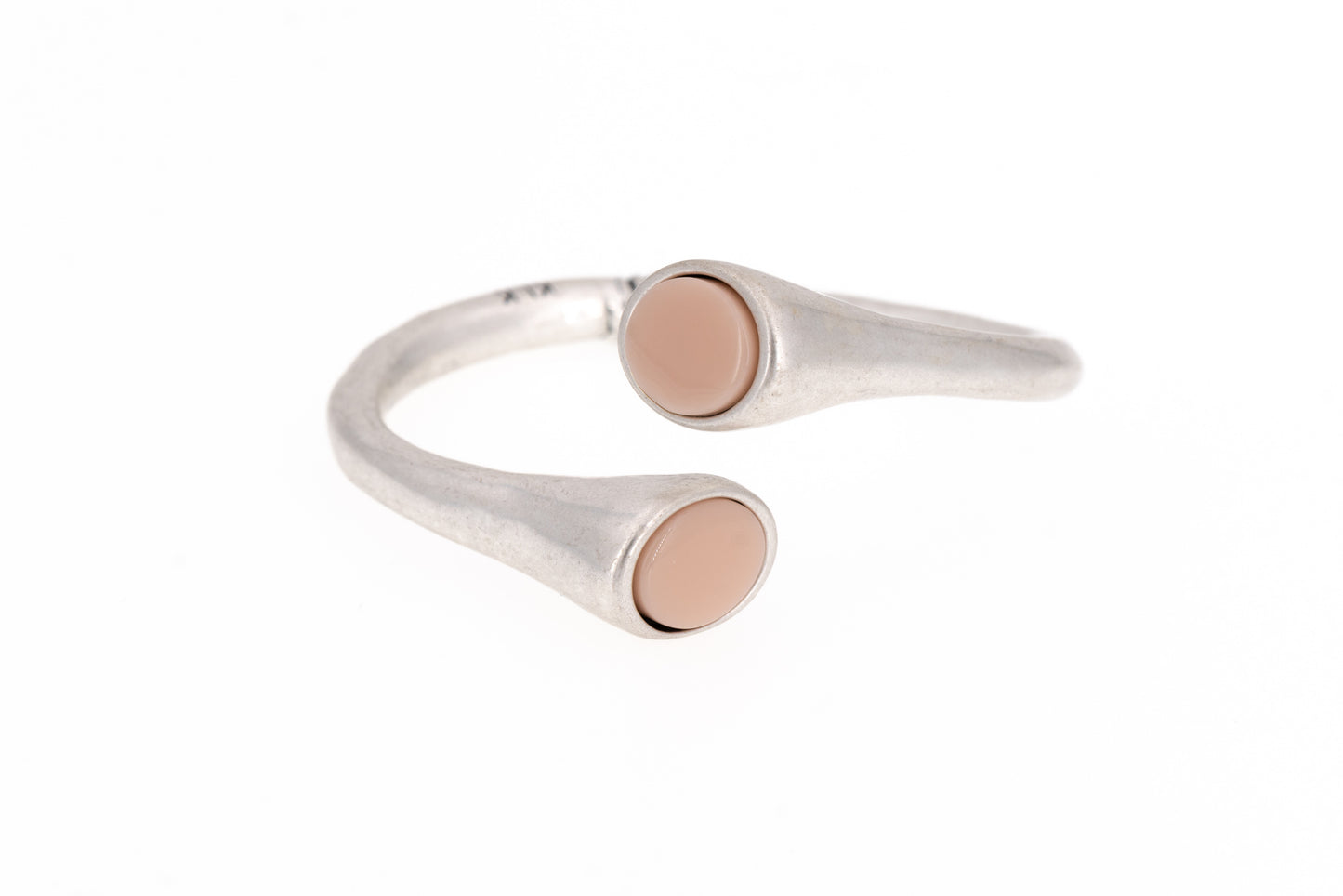 BRACCIALE ZAMA DUE OVALI RESINA ROSA QM220RO
